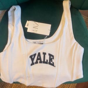 Yale Corset Crop Top